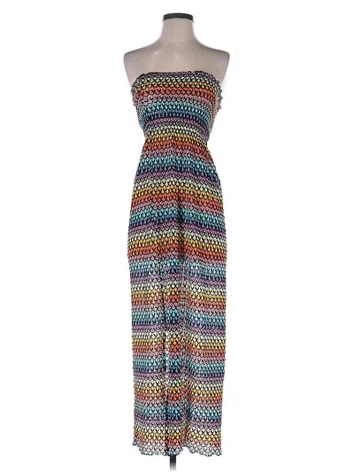 Pre-owned Swim Systems Swimsuit Cover Up In Orange