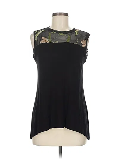 Pre-owned Pebble And Stone Casual Dress In Black