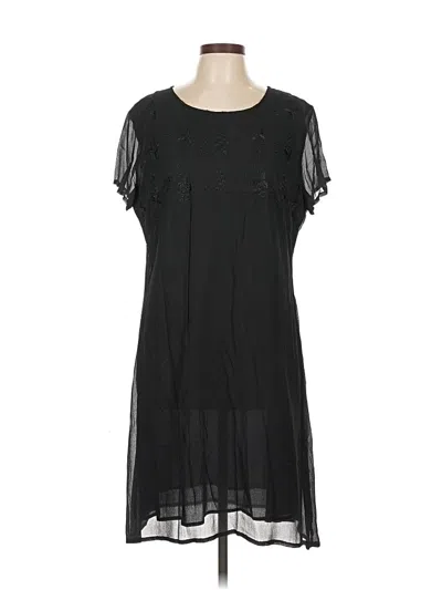 Pre-owned Amanda Smith Casual Dress In Black