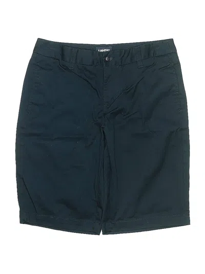 Pre-owned Lands' End Cargo Shorts In Blue
