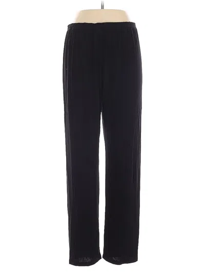 Pre-owned Kathy Ireland Casual Pants In Black