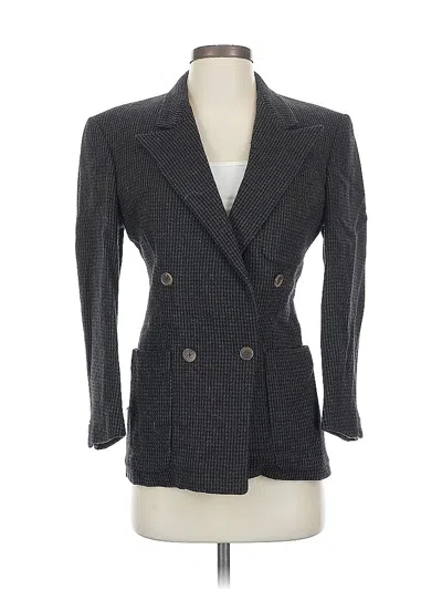 Pre-owned Nordstrom Blazer Jacket In Blue