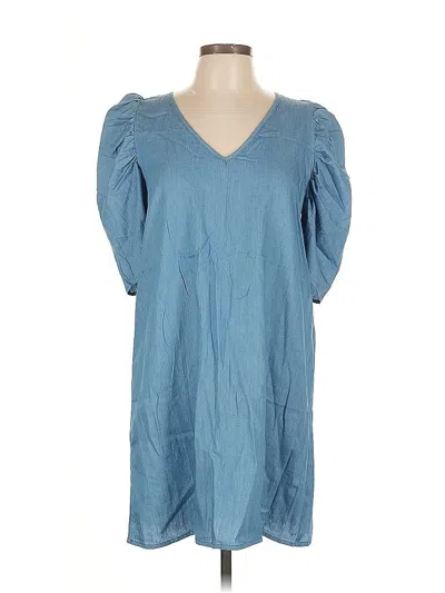 Pre-owned Lna Casual Dress In Blue