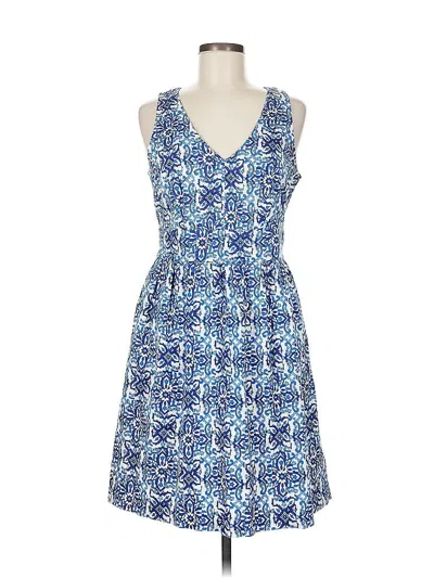 Pre-owned Milly Casual Dress In Blue