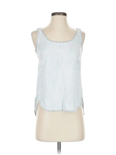 Pre-owned Cloth & Stone Sleeveless Blouse In Blue