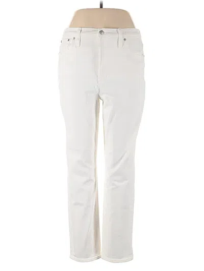 Pre-owned Madewell Jeans In White