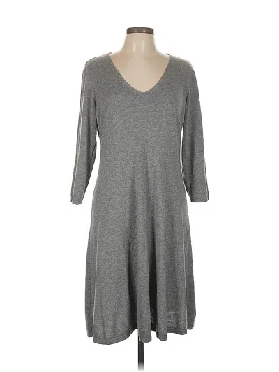 Pre-owned Worthington Casual Dress In Gray