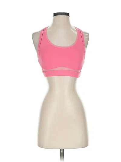 Pre-owned Fabletics Sports Bra In Pink