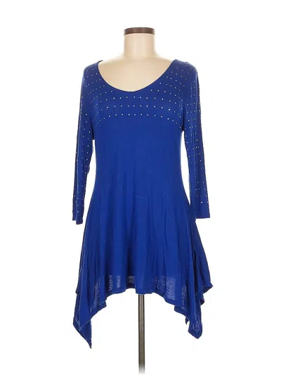 Pre-owned Belldini Casual Dress In Blue