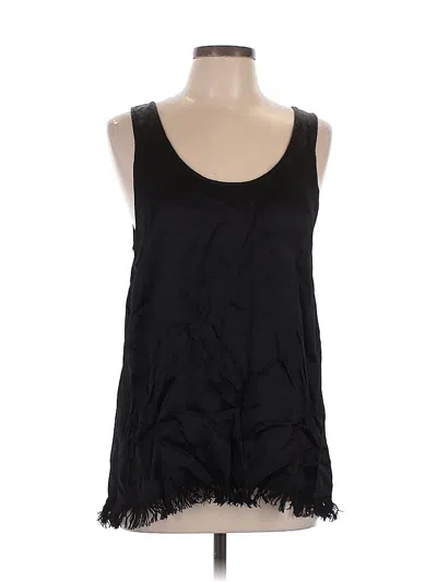 Pre-owned Tina + Jo Sleeveless Blouse In Black