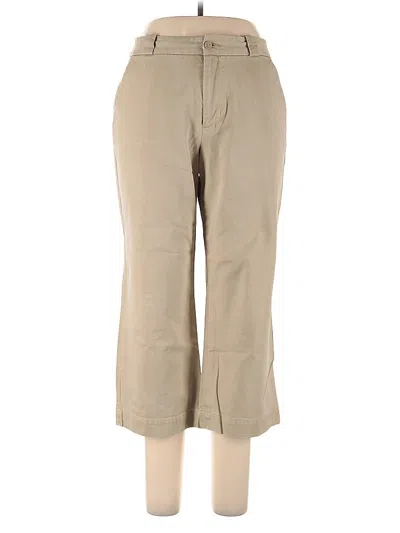 Pre-owned Gap Khaki Pant In Brown