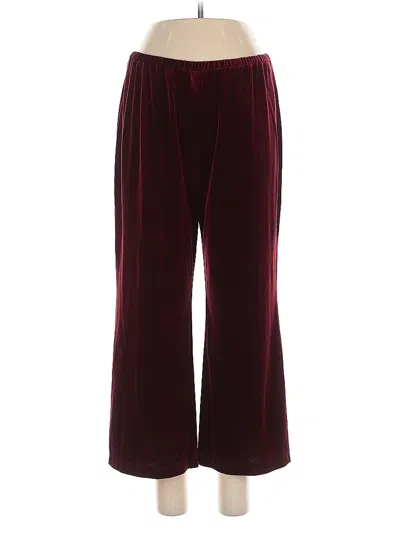 Pre-owned East5th Casual Pants In Burgundy