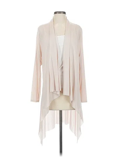 Pre-owned Beau Jours Cardigan Sweater In White