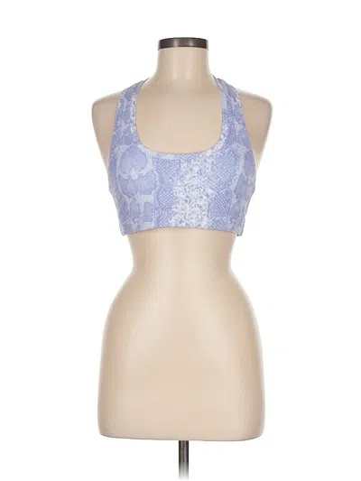 Pre-owned Glyder Sports Bra In Blue