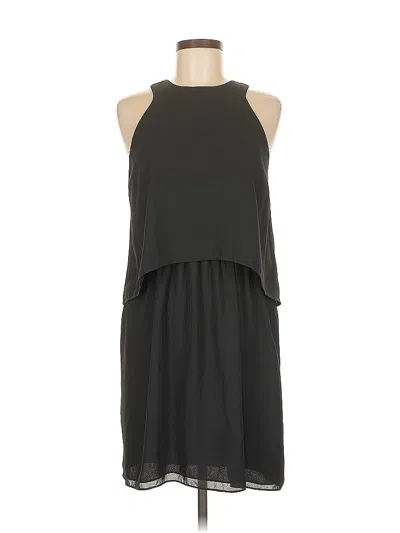 Pre-owned Bar Iii Casual Dress In Black
