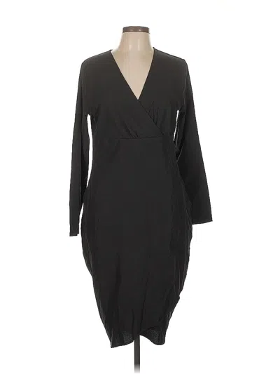 Pre-owned Unbranded Cocktail Dress In Black
