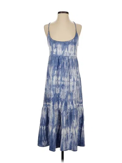 Pre-owned Gap Casual Dress In Blue