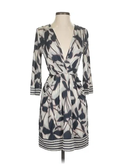 Pre-owned Bcbgmaxazria Casual Dress In Gray