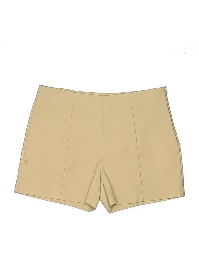 Pre-owned Ecru Khaki Shorts In Brown