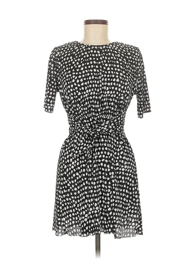 Pre-owned Asos Design Short Sleeve Top Black Square Neckline Tops