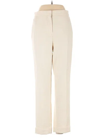 Pre-owned Ann Taylor Dress Pants In White