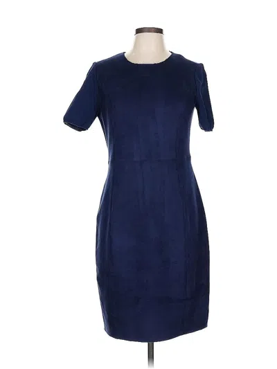 Pre-owned Elie Tahari Casual Dress In Blue