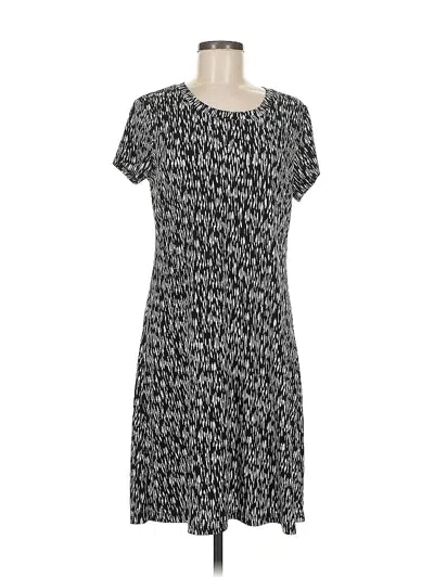 Pre-owned Easywear By Chico's Casual Dress In Gray