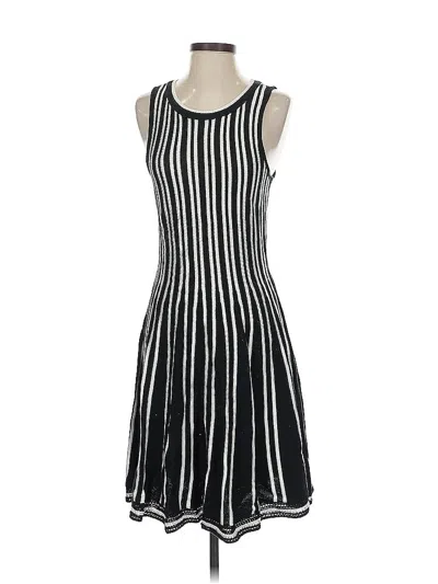 Pre-owned Ann Taylor Casual Dress In Black