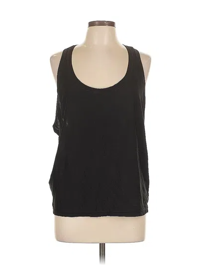 Pre-owned Fabletics Tank Top Black Halter Neckline Tops