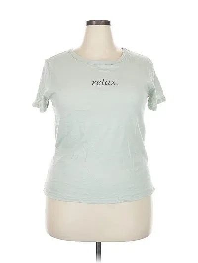 Pre-owned Zoe+liv Short Sleeve T-shirt In Green