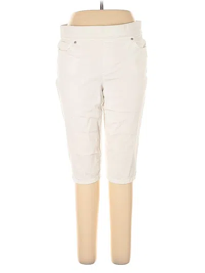 Pre-owned Style & Co Casual Pants In White