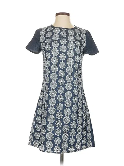 Pre-owned Yumi Casual Dress In Blue