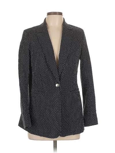 Pre-owned Anne Klein Blazer Jacket In Blue