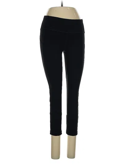 Pre-owned Lululemon Athletica Active Pants In Black