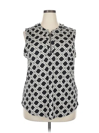 Pre-owned Joie De Vivre Sleeveless Blouse In Black