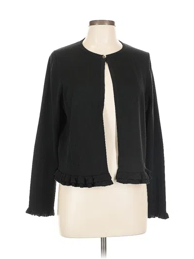 Pre-owned Charter Club Cardigan Sweater In Black