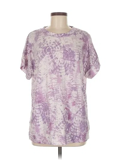 Pre-owned Oddi Short Sleeve T-shirt In Purple