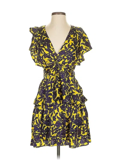 Pre-owned A.l.c Cocktail Dress In Yellow