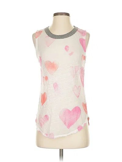 Pre-owned Chaser Sleeveless T-shirt In Pink