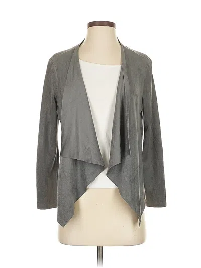 Pre-owned She + Sky Blazer Jacket In Gray