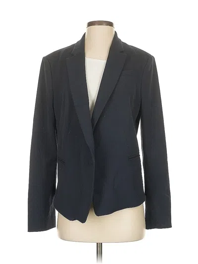 Pre-owned Ann Taylor Blazer Jacket In Gray