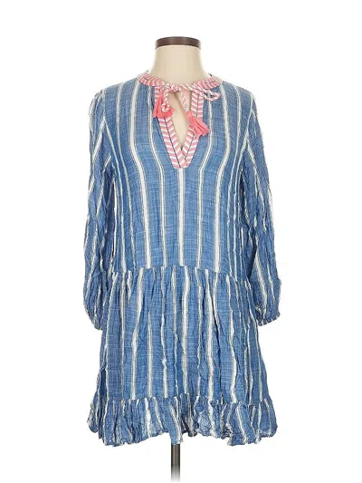 Pre-owned Shoshanna Casual Dress In Blue