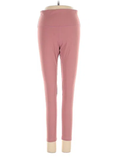 Pre-owned Lululemon Athletica Active Pants In Pink