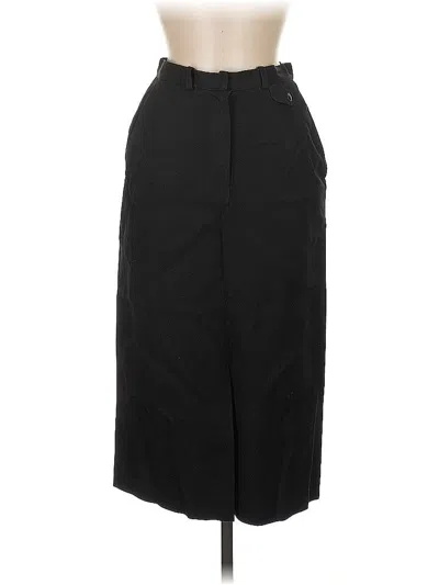 Pre-owned Jones New York Formal Skirt In Black