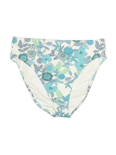Pre-owned Robin Piccone Swimsuit Bottoms In White