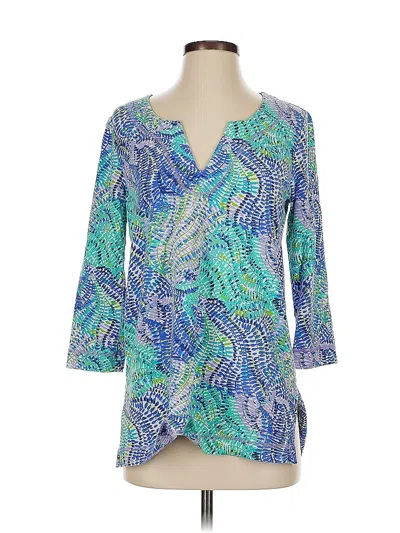 Pre-owned Lilly Pulitzer Casual Dress In Blue
