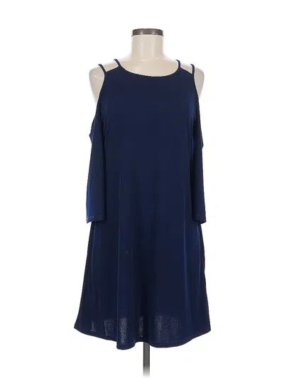 Pre-owned Venus Casual Dress In Blue