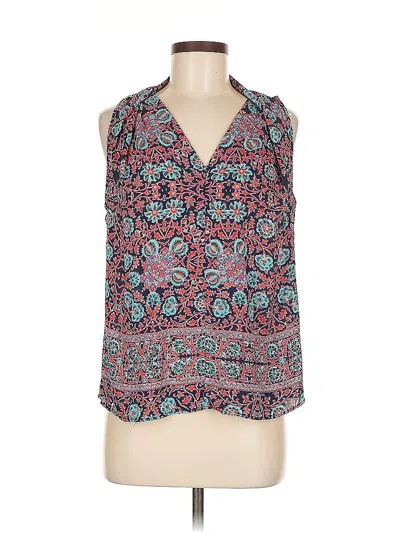 Pre-owned Renee C Sleeveless Blouse In Blue