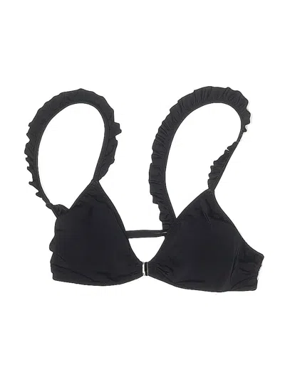 Pre-owned Victoria's Secret Swimsuit Top Black Swimwear