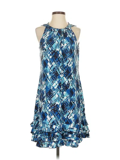 Pre-owned Dressbarn Cocktail Dress In Blue